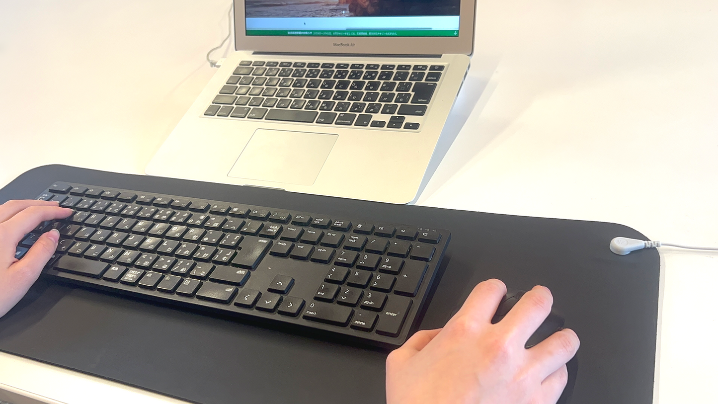 アーシングキーボードマット