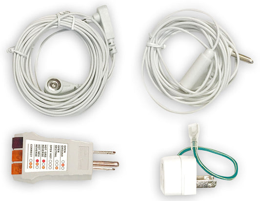 健康ヘルスに、これさえあれば大丈夫 接続(4点)セット - アーシング