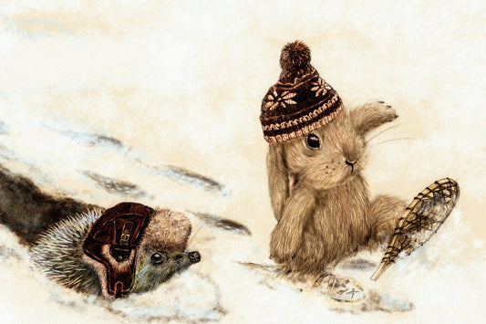 絵本 雪ダルマは 生きている