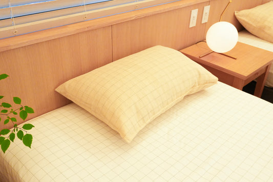 アーシング枕カバー　ヘンプ