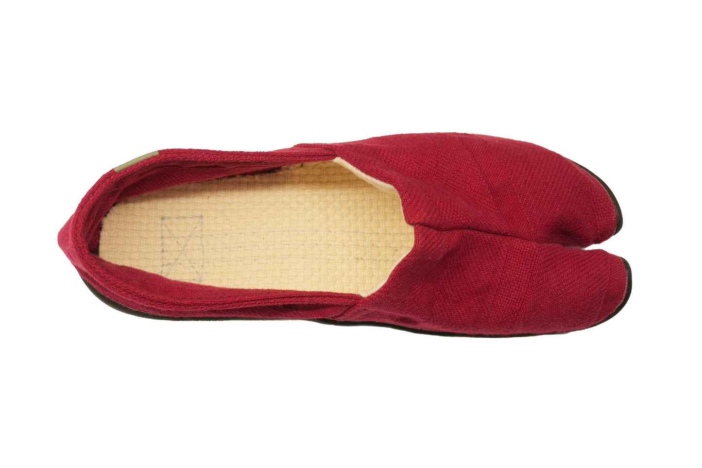 アーシングTABI　ジューンベリーレッド