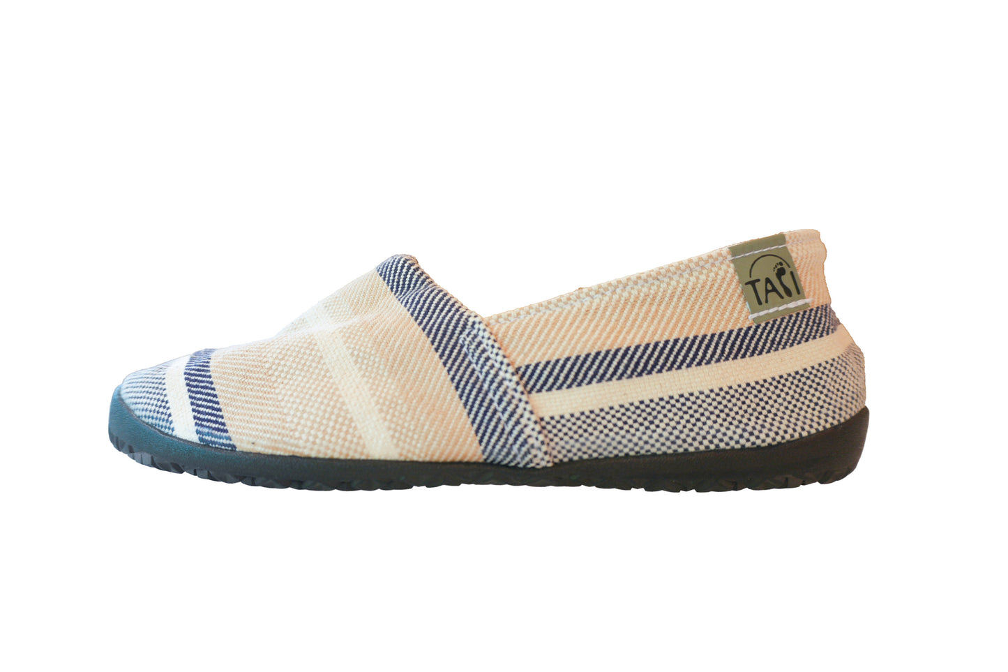 アーシングTABI　ブルーストライプ