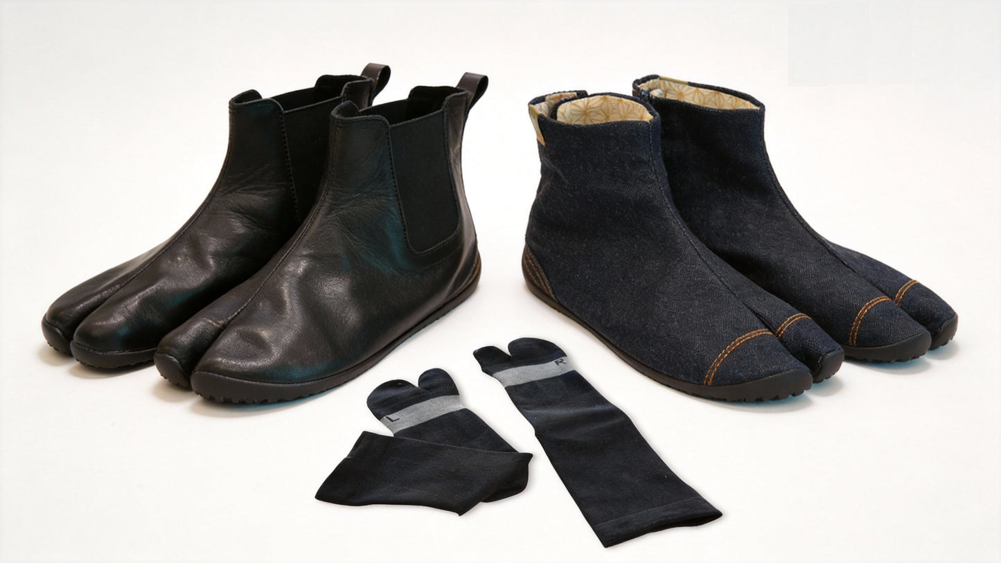 冬のアーシングTABI ブーツ型 & SOCKSセット