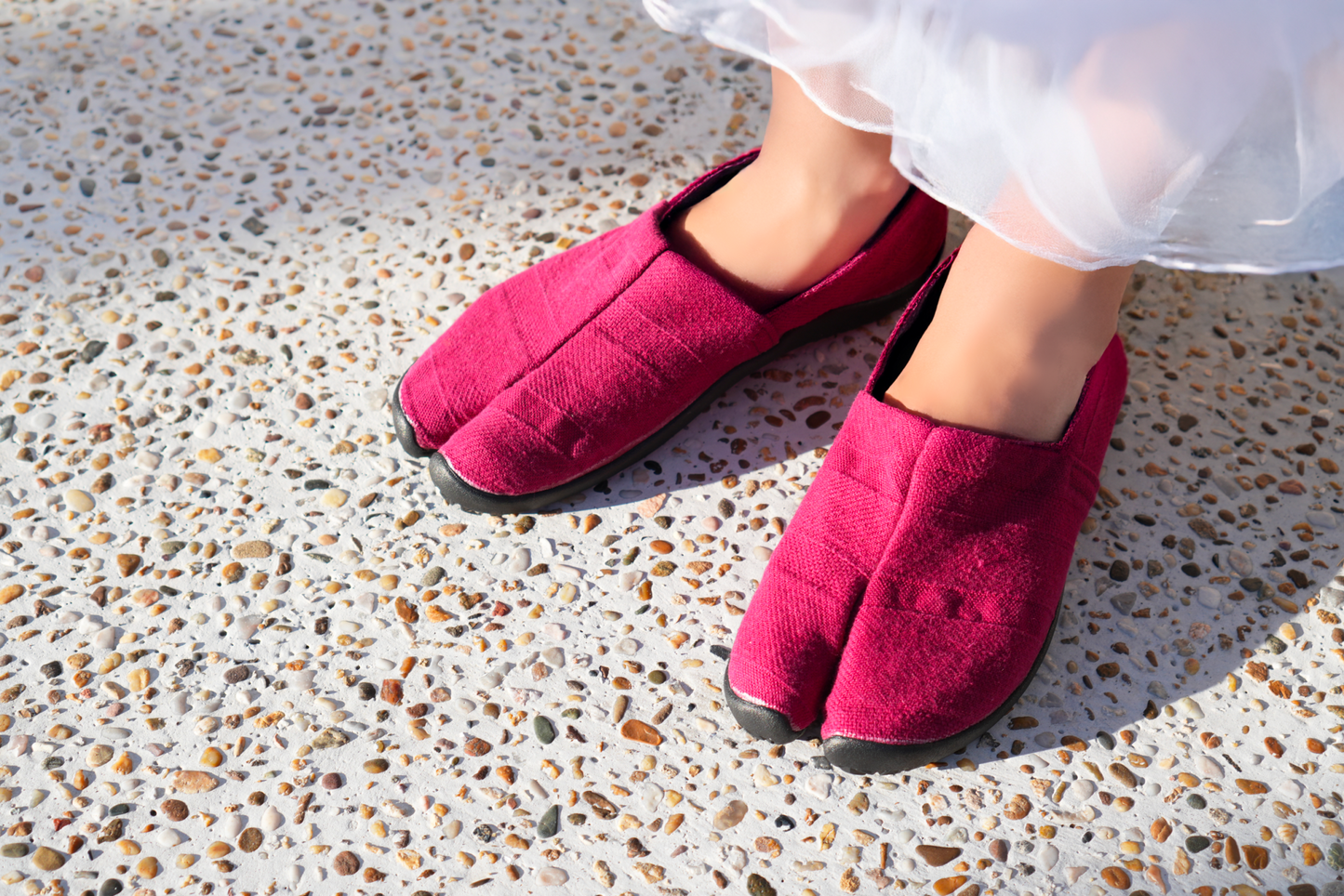 アーシングTABI　ジューンベリーレッド